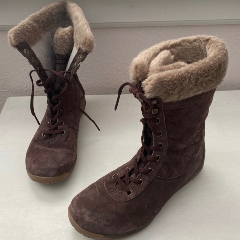 Helly Hansen Suede & Fur Winter Boots